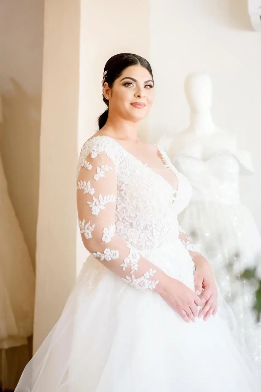 fotografía vestido de novia